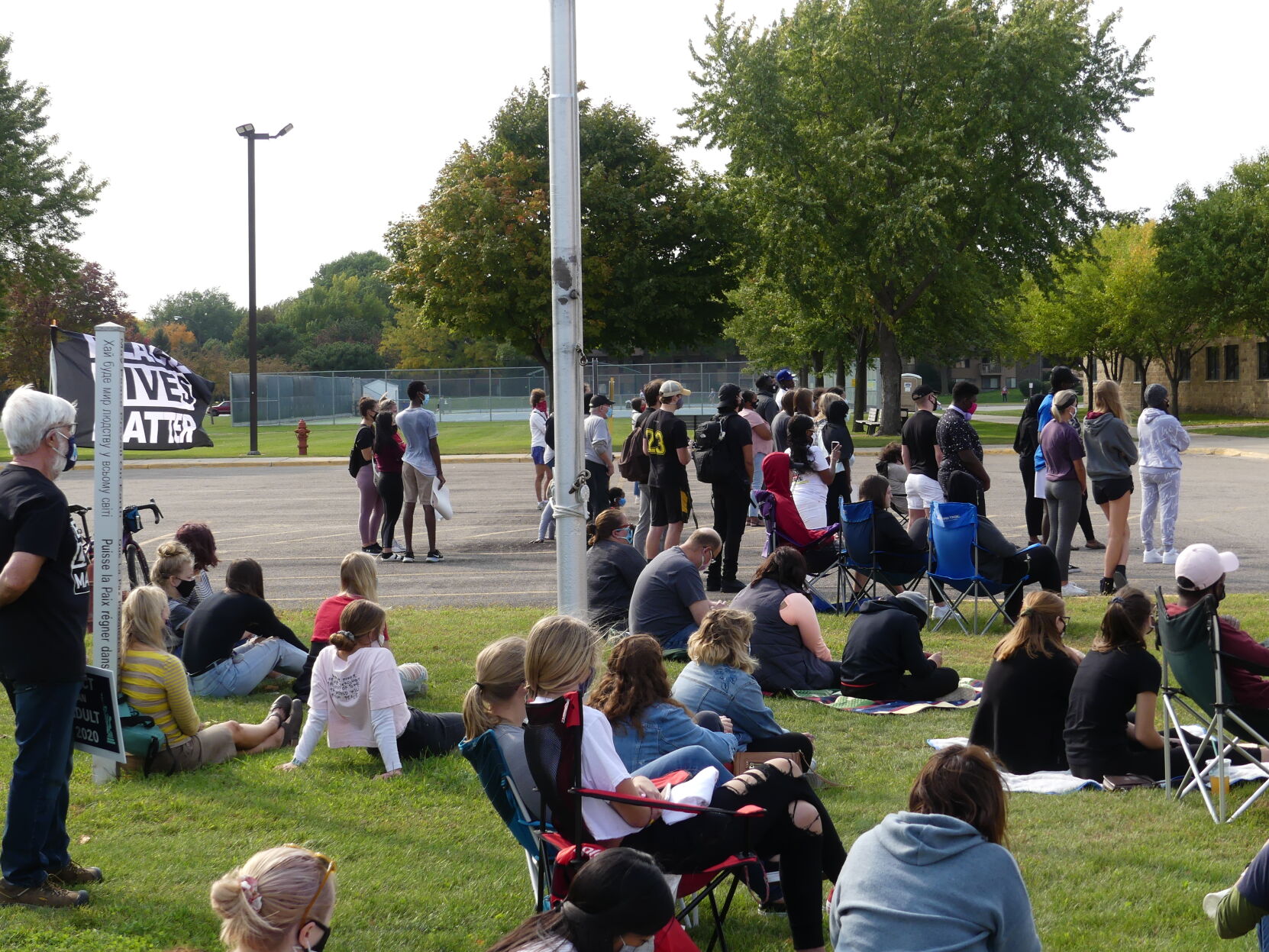 East High protest